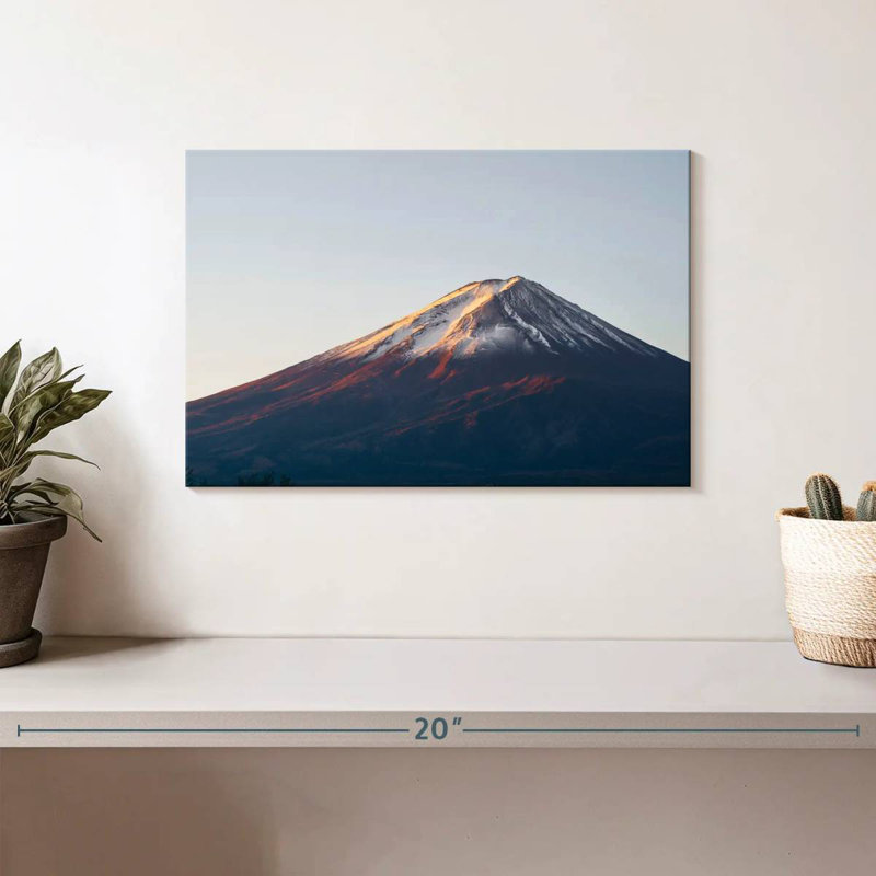 Alvord Good Morning Mount Fuji, H 8 po x l 12 po