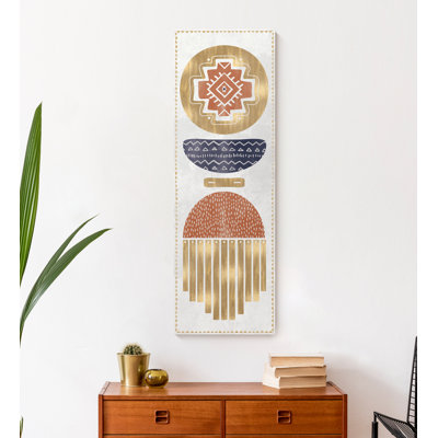 Southwestern Hanging Shapes - Impression sur toile tendue