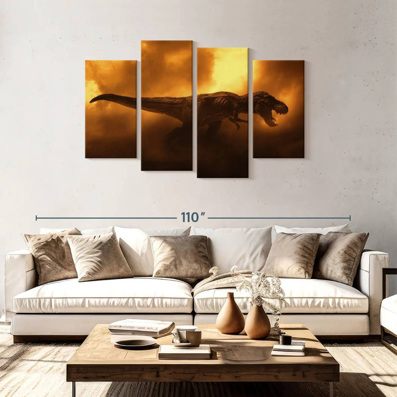 Brampt Mighty T-Rex, 48'' H x 75'' W