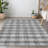 Colzie Flatweave Checkered Indoor / Outdoor Rug-109584119