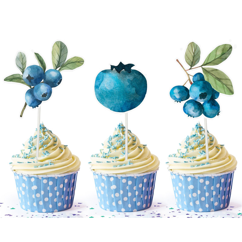 Berries Cupcake Toppers for kids