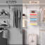 3-Shelf Hanging Closet Organizer, Collapsible Closet Hanging Shelves, Nursery Hanging Organizer, 1-Pack-1715731196