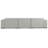 Rex Large L-Shaped 2-Seater Sofa in Pale Grey, Performance Fabric Sectional for Living Room, Modern Style with Extra-Wide Armrests-98294390