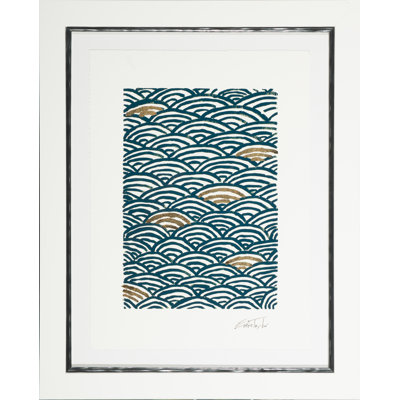 Dreaming Navy 4 Framed Print
