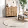 Karmine Jute Runner Rug for Dining Room Living Room Entryway Hallway Kitchen, Off White