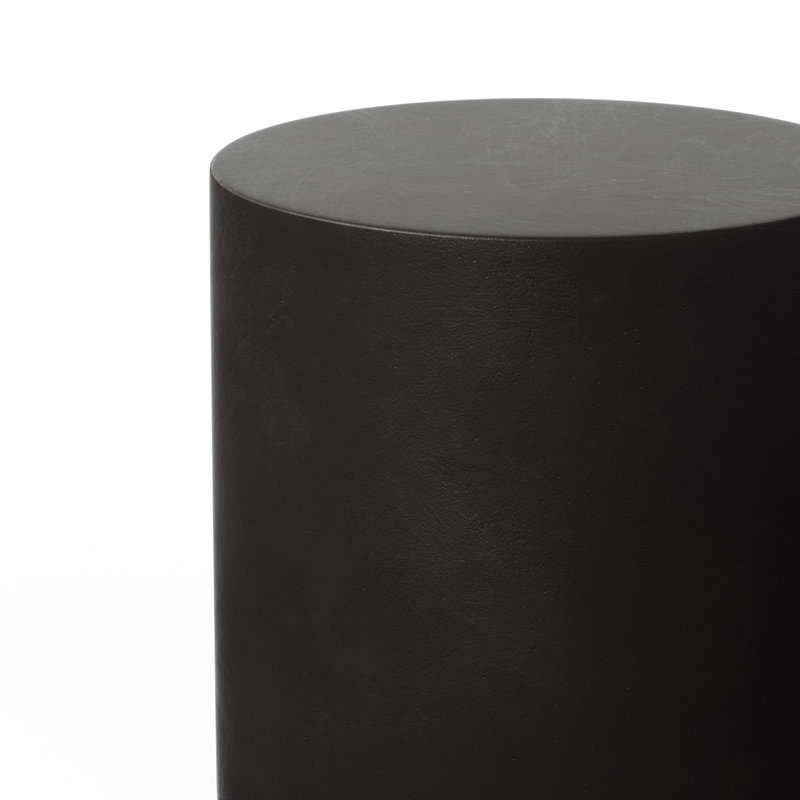 Table de bout Kareen, Brun lave, H 15,75 po x l 15,75 po x P 15,75 po
