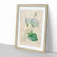 Egyptian Lotus Flowers by Pierre-Joseph Redoute - Picture Frame Painting Print-55539470-55539471
