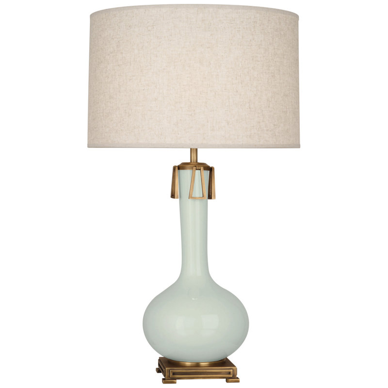 Athena Table Lamp, Celadon
