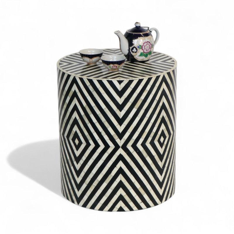 Kenya Bone Inlay Drum