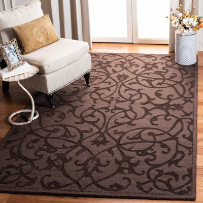 Soukup Hand Loomed Wool Floral Rug