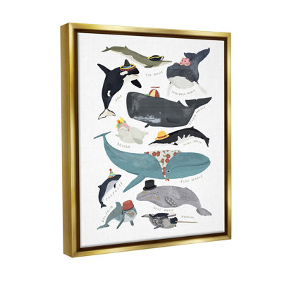 «Fashionable Sea Creatures» par Hanna Melin sur toile