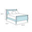 Lit tapissier standard Brucie-620539781