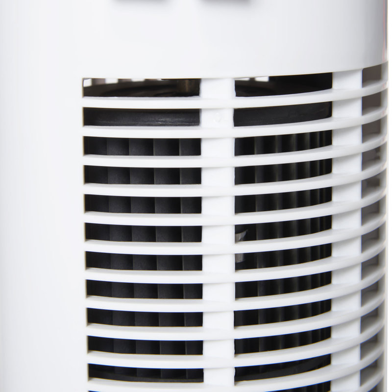 Natale 77 cm Oscillating Tower Fan, White
