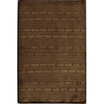 Hand-Knotted Wool Taupe Area Rug