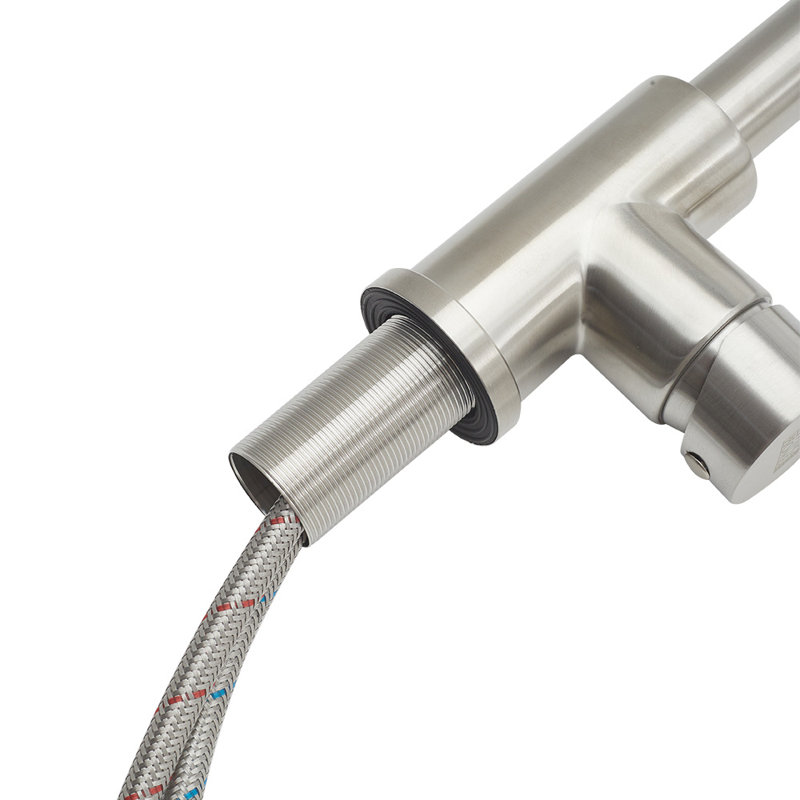 Belfry Kitchen Ailsa Kitchen Faucet, Brushed Nickel
