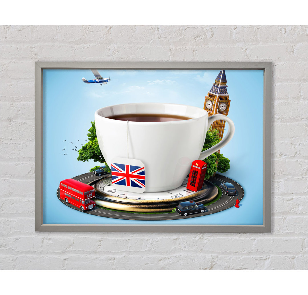 The Mug Of London - Einzelner Bilderrahmen Kunstdrucke auf Leinwand