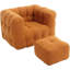 fauteuil à billes avec repose-pieds-64530841