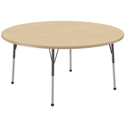 Table ronde à hauteur réglable