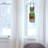 13"H Crazy Cat-Stained Glass Window Panel