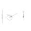 Cris Metal Analog Wall Clock-318345176
