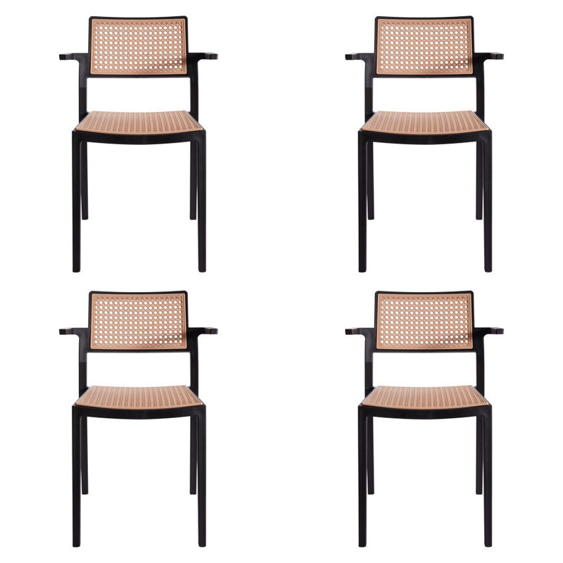 dining chair, Black