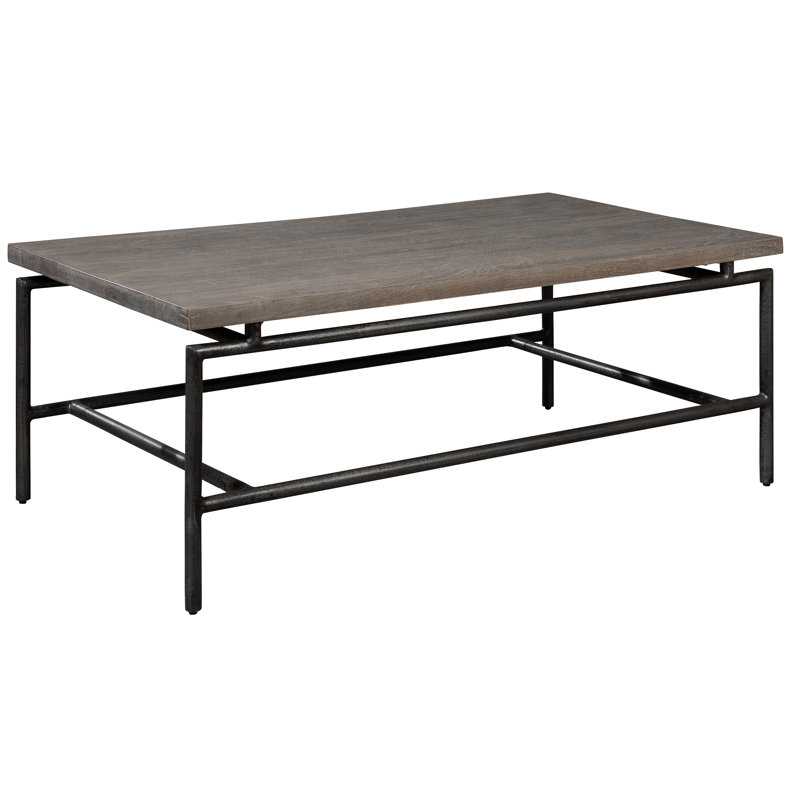 Solid Wood Top Coffee Table