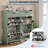 High-Gloss Shoe Cabinet with 4 Flip Drawers & 2 Top Drawers, Freestanding Entryway Organizer for Hallway or Living Room-1531094439