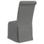 Chaise d'appoint de salle à manger rembourrée Dulles-682093990