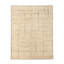 Shervin Geometric Area Rug in White/Neutral-755109715