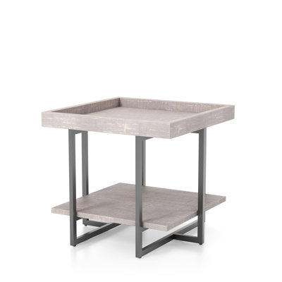 Baden Tray Top Sled End Table with Storage by Hokku Designs