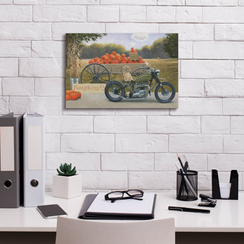 «Fall Bounty 4» par James Wiens, art mural sur toile, H 12 po x l 18 po