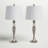 Labbe 27.5'' Crystal/Nickel Table Lamp Set-1611760595
