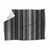 Noir / rayures grises