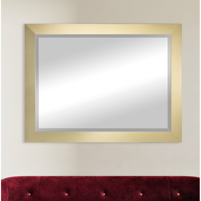 Miroir décoratif biseauté Nia, 38 po x 32 po