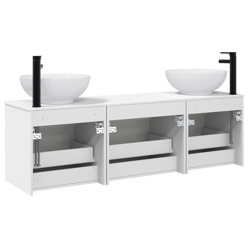 Bathroom Furniture Suite, White