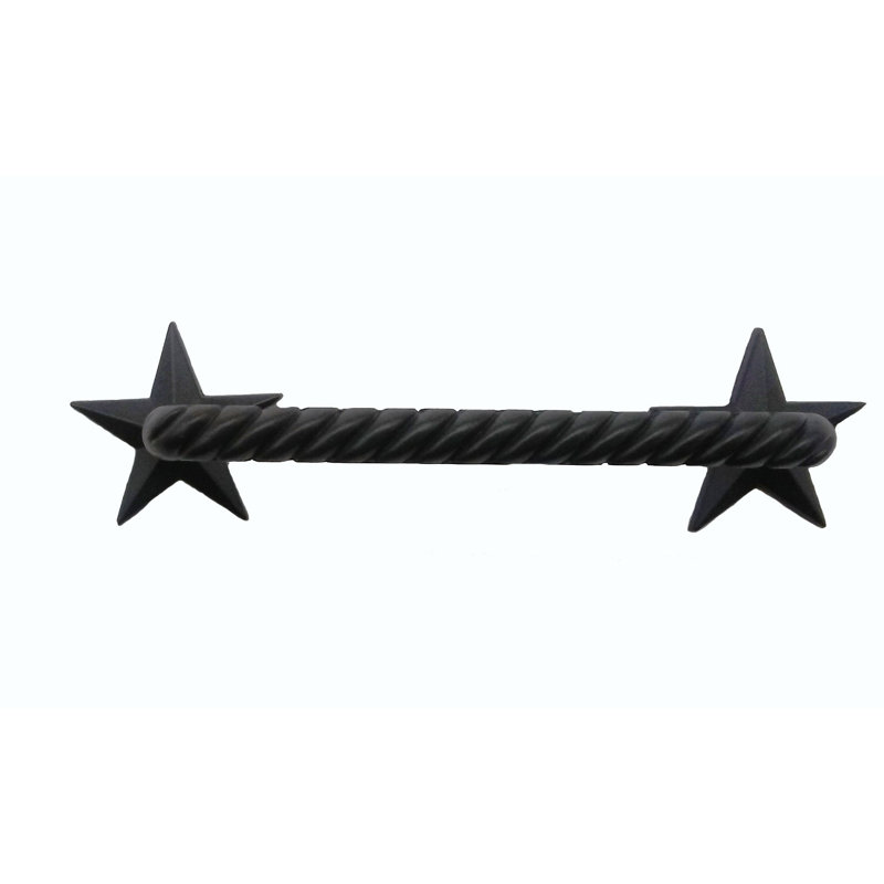 Poignée fantaisie 3 1/2 po, Bronze huilé
