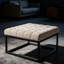 Linen Upholstered Bench
