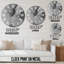 Horloge murale moderne de luxe avec art abstrait I-350664286-401316578
