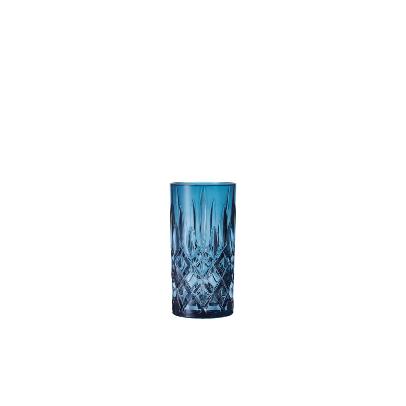 Verres à baies longues, ensemble de 2, Bleu