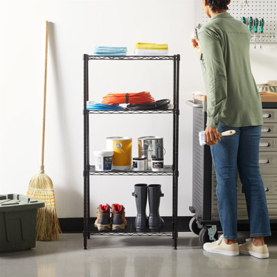 Gurnam 58.9cm W Metal Shelving Unit