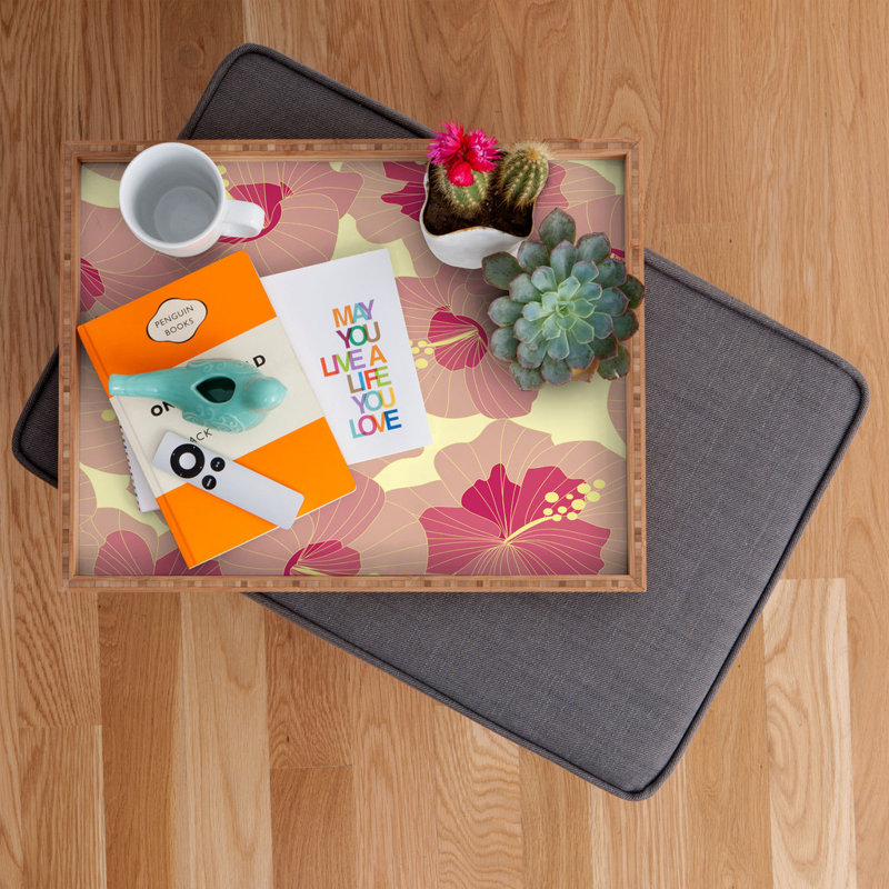 Solid Wood Tray, 1.75" H x 16" W x 16" D