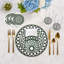 Timothy Corrigan Treillage Pebble 16" Vinyl Placemat-50817765