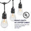 Rentas Outdoor 8 - Bulb 24.5'' Plug-in String Light