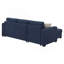 Canapé-lit modulaire réversible bleu-1231894007