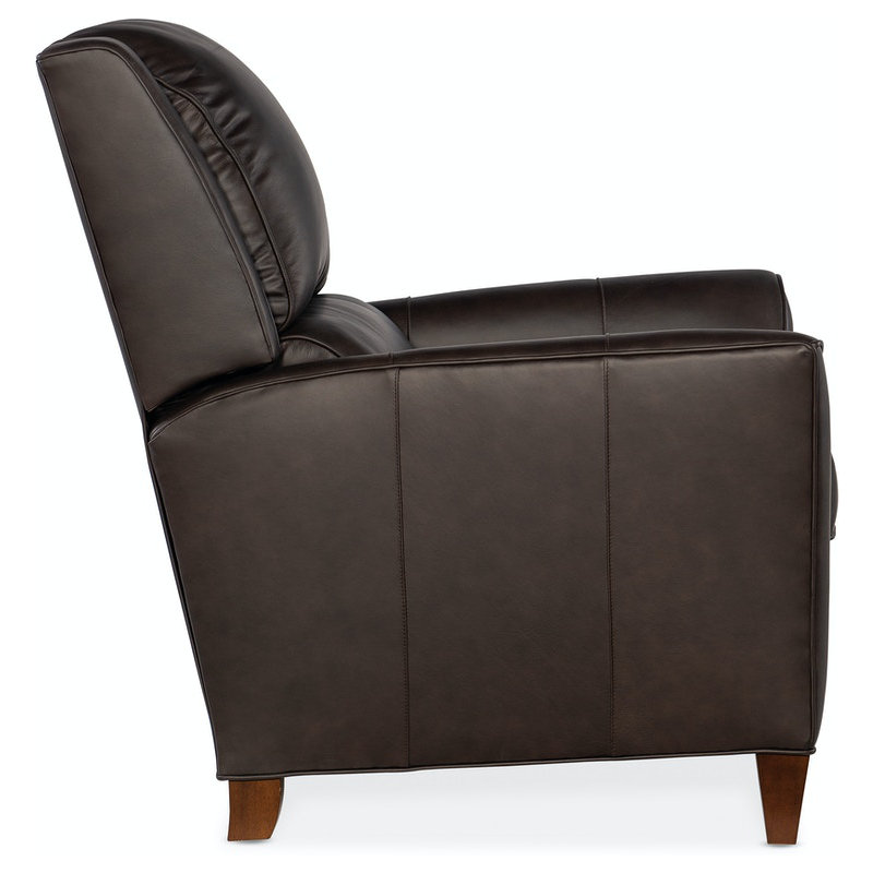 Roswell Recliner, Outsider Raven Genuine Leather, New Classiques, Manual
