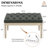 Boswick Linen Upholstered Bench-341042358-401549826