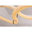 Lustre suspendu clair en cuir et acier albâtre clair-90643565-90643571-130743802