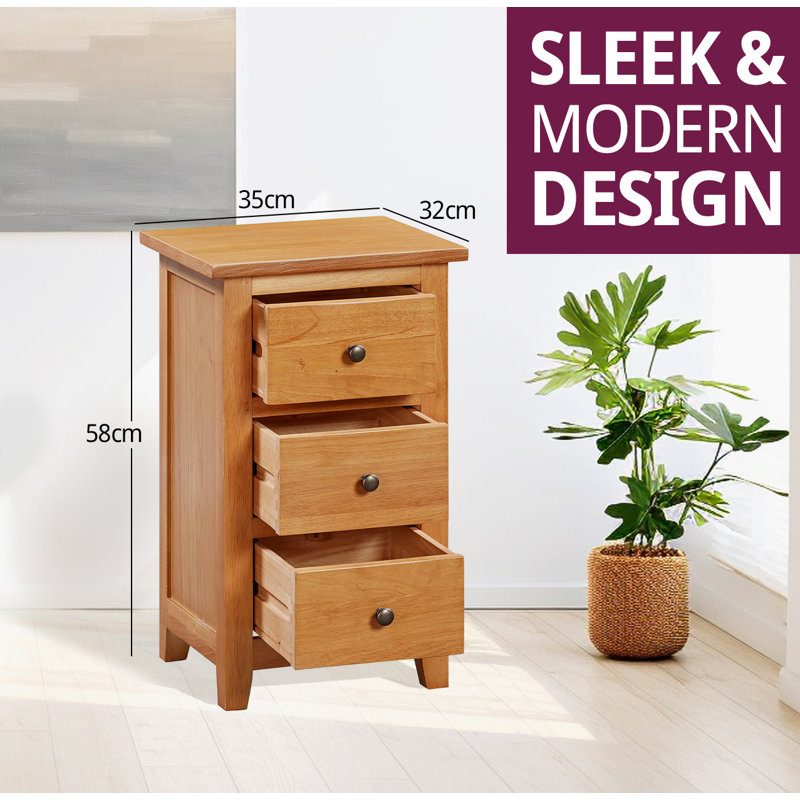 Balani 35cm W Bedside Table