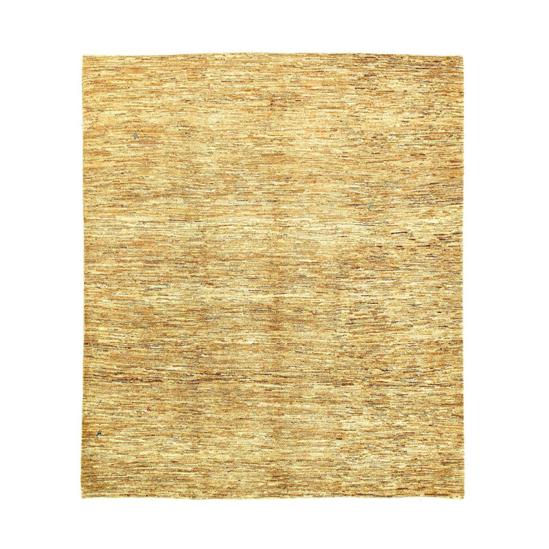 Hand Woven Cotton and Wool Area Rug