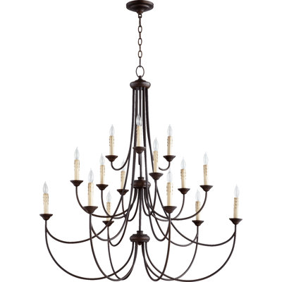 Polito 15 - Light Tiered Chandelier